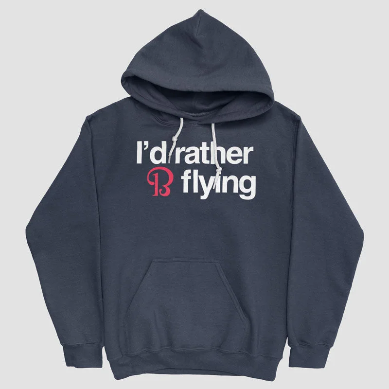 Beechcraft Rather be Flying - Pullover Hoodie